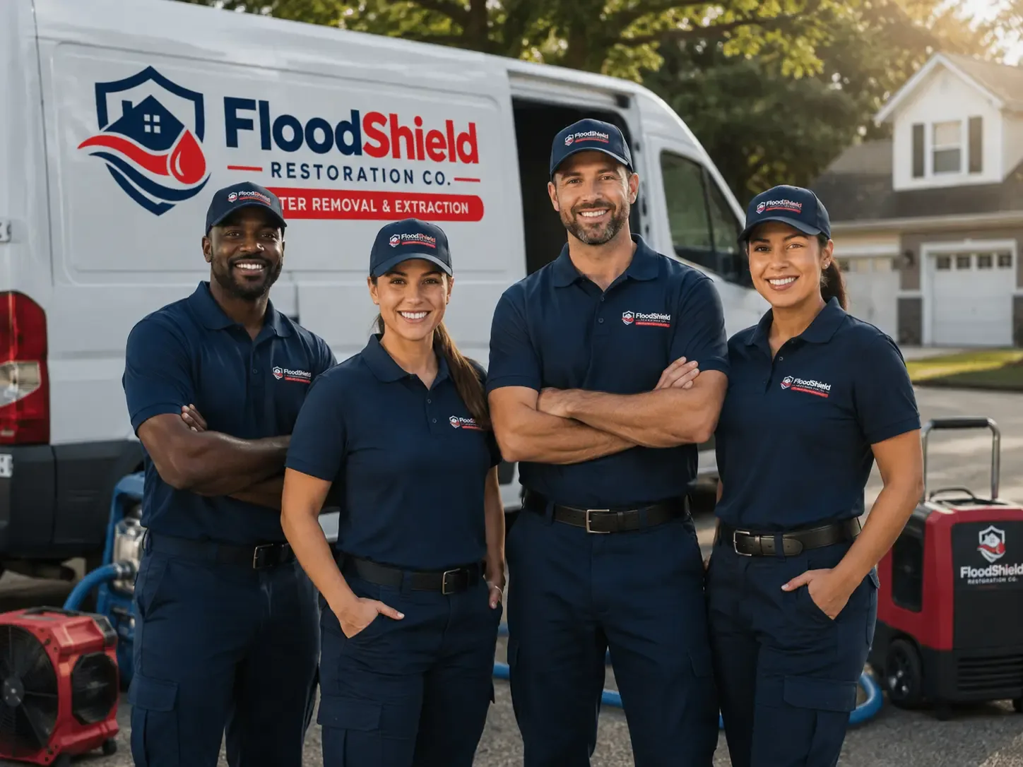 Flood Damage Restoration company in Big Bend, CA